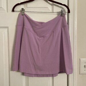 Victoria's Secret PINK skort crossover stretch NWOT lavender color XL